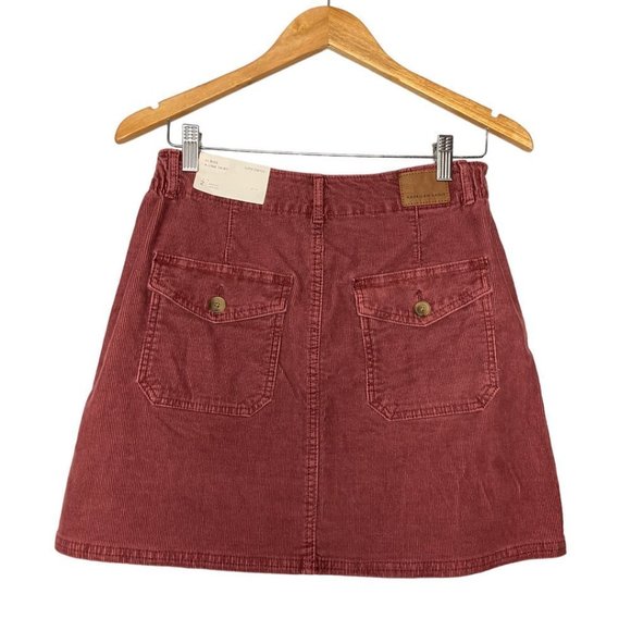 American Eagle High Waisted Corduroy Mini Skirt - Picture 7 of 11